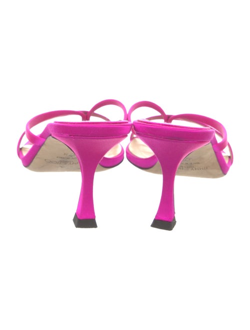 Jimmy Choo Satin Slides