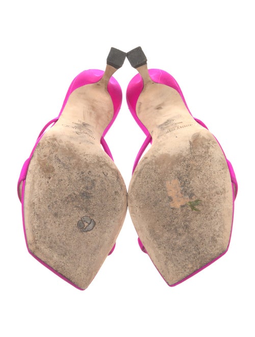 Jimmy Choo Satin Slides