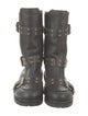 Jimmy Choo Leather Moto Boots