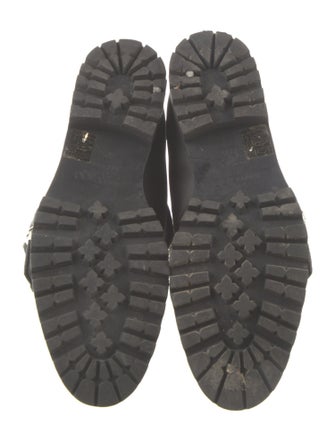 Jimmy Choo Leather Moto Boots