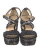 Jimmy Choo Glitter Espadrilles