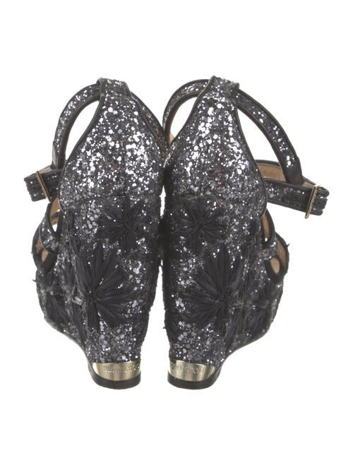 Jimmy Choo Glitter Espadrilles