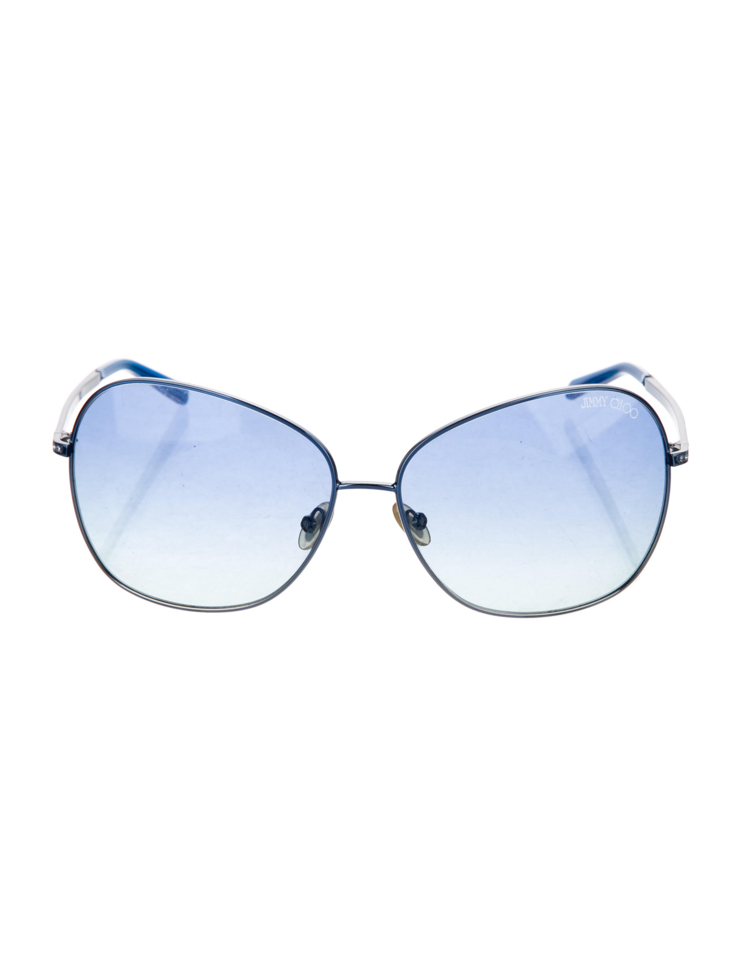 Jimmy Choo Oversize Gradient Sunglasses