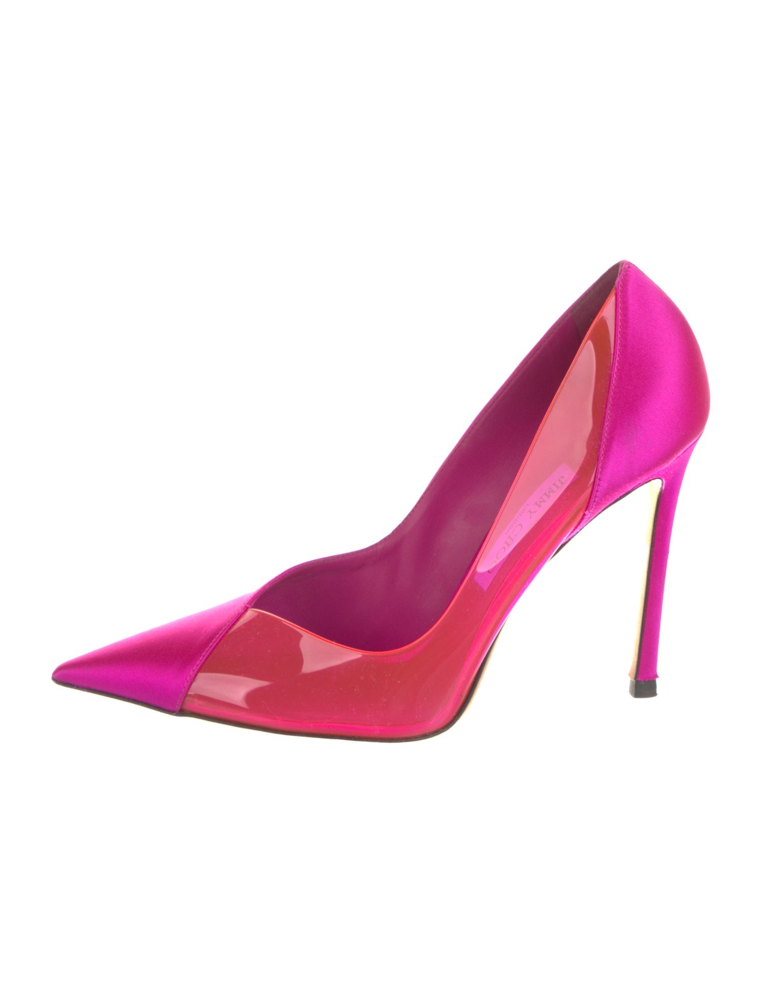 Jimmy Choo Satin D'Orsay Pumps