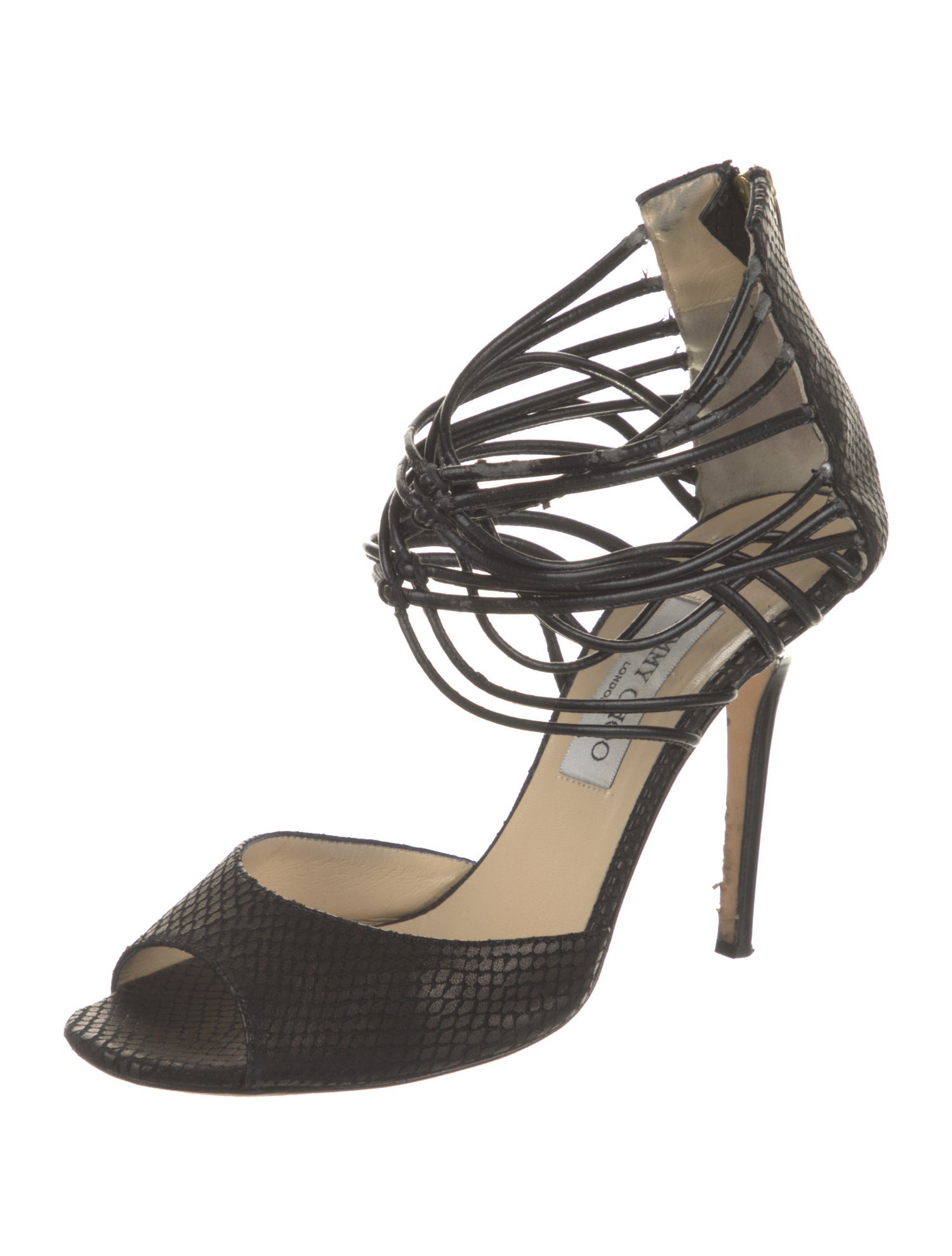 Jimmy Choo Suede Colorblock Pattern Pumps