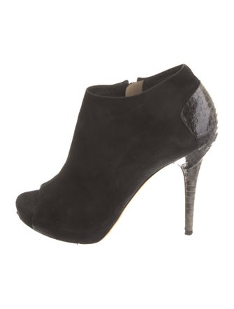 Jimmy Choo Suede D'Orsay Pumps