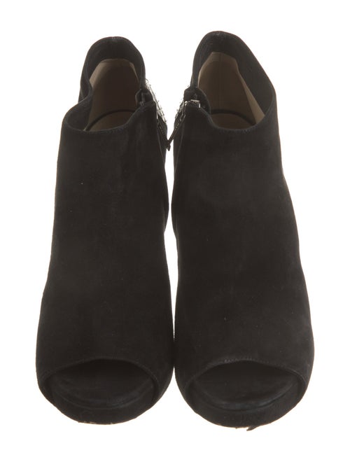 Jimmy Choo Suede D'Orsay Pumps