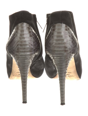 Jimmy Choo Suede D'Orsay Pumps