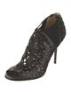 Jimmy Choo Leather Mesh Accents Pumps