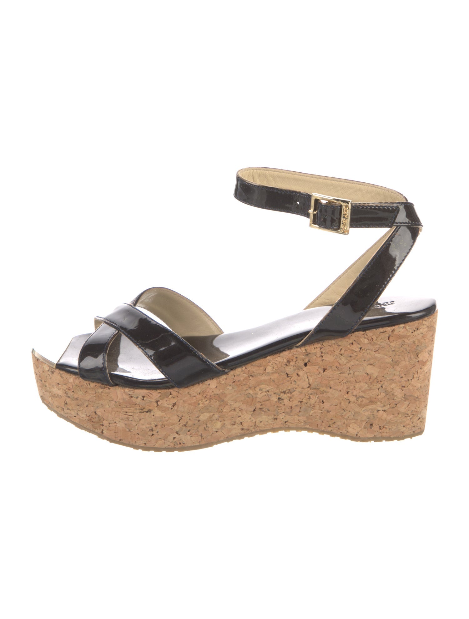 Jimmy Choo Patent Leather Sandals