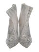 Jimmy Choo Mesh Crystal Embellishments Boots