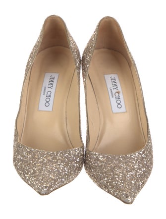 Jimmy Choo Glitter Pumps