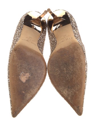Jimmy Choo Glitter Pumps