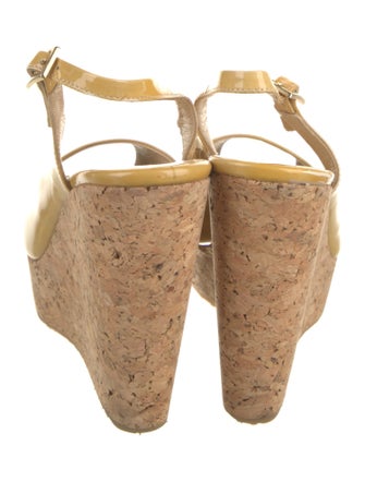 Jimmy Choo Patent Leather Slingback Sandals