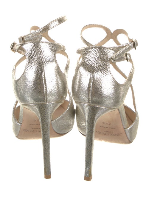 Jimmy Choo Leather T-Strap Pumps