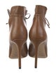 Jimmy Choo Leather Lace-Up Boots