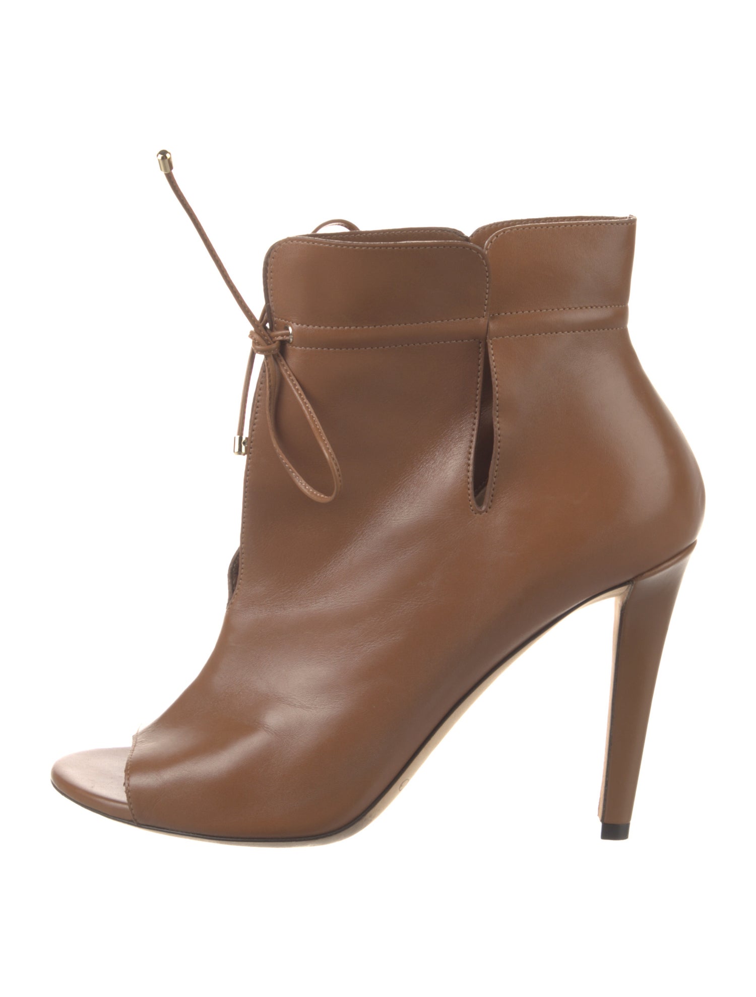 Jimmy Choo Leather Lace-Up Boots