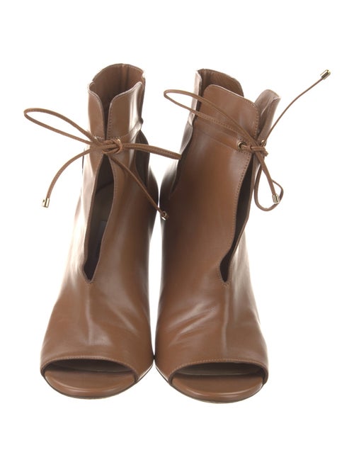 Jimmy Choo Leather Lace-Up Boots