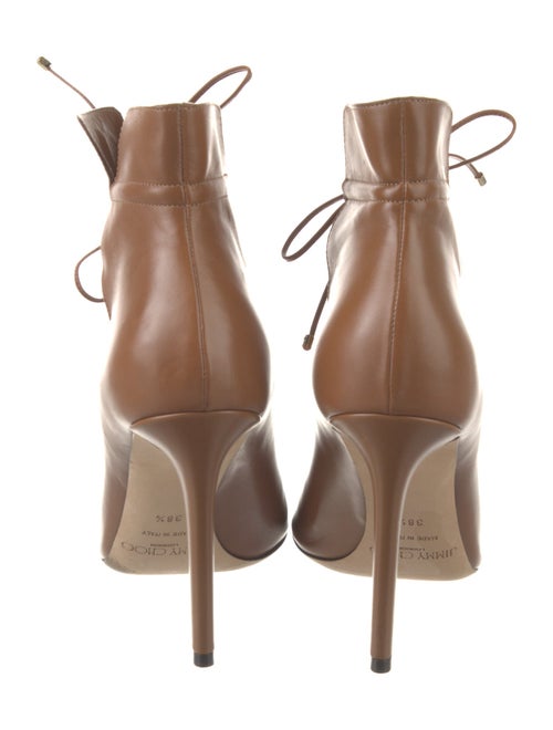 Jimmy Choo Leather Lace-Up Boots