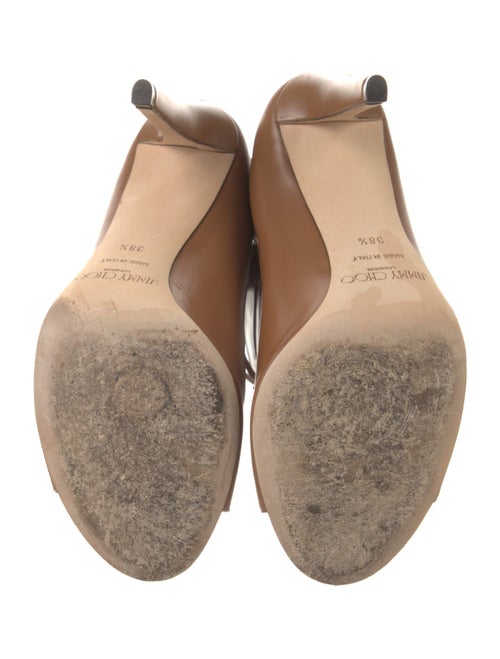 Jimmy Choo Leather Lace-Up Boots