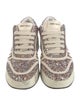 Jimmy Choo Glitter Printed Sneakers