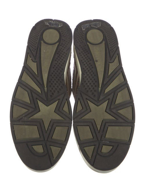 Jimmy Choo Glitter Printed Sneakers