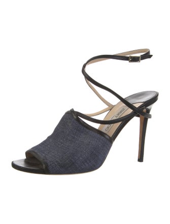 Jimmy Choo Denim Sandals