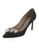 Jimmy Choo Crystal Embellishments Pumps