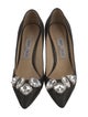 Jimmy Choo Crystal Embellishments Pumps