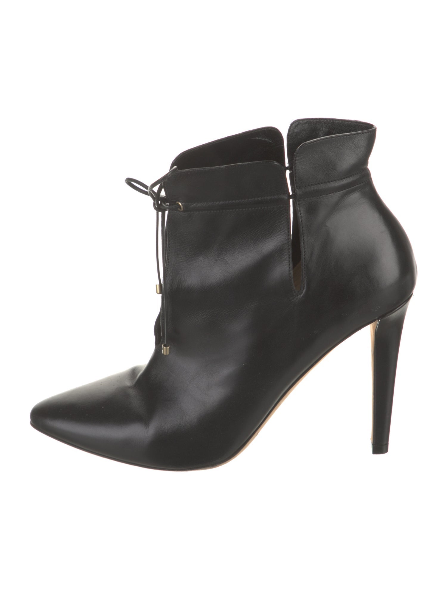 Jimmy Choo Leather Lace-Up Boots