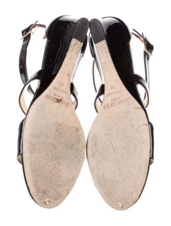 Jimmy Choo Patent Leather Sandals