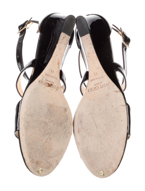 Jimmy Choo Patent Leather Sandals