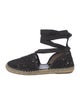 Jimmy Choo Embroidered Accent Espadrilles