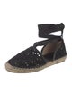 Jimmy Choo Embroidered Accent Espadrilles