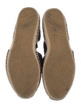 Jimmy Choo Embroidered Accent Espadrilles