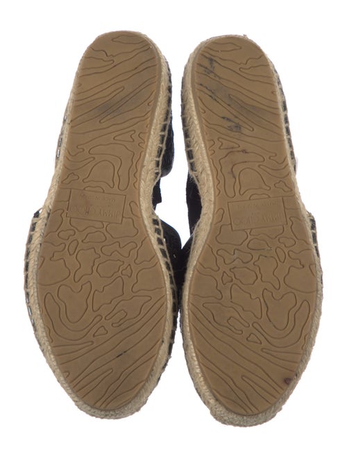 Jimmy Choo Embroidered Accent Espadrilles