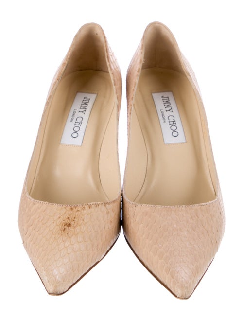 Jimmy Choo Snakeskin Pumps