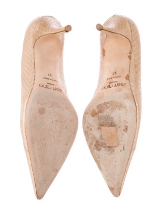 Jimmy Choo Snakeskin Pumps