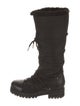 Jimmy Choo Nylon Combat Boots