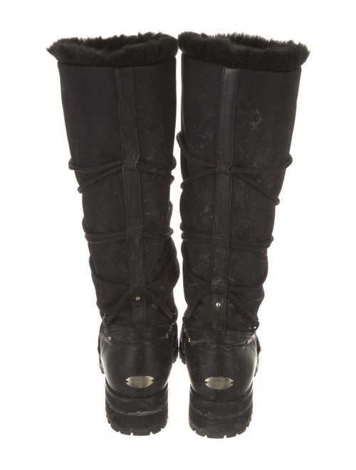 Jimmy Choo Nylon Combat Boots