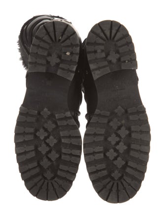 Jimmy Choo Nylon Combat Boots