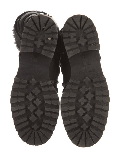 Jimmy Choo Nylon Combat Boots