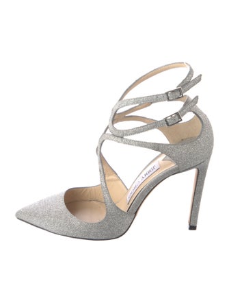Jimmy Choo Glitter Pumps