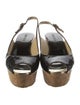Jimmy Choo Patent Leather Slingback Sandals