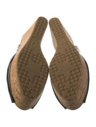 Jimmy Choo Patent Leather Slingback Sandals