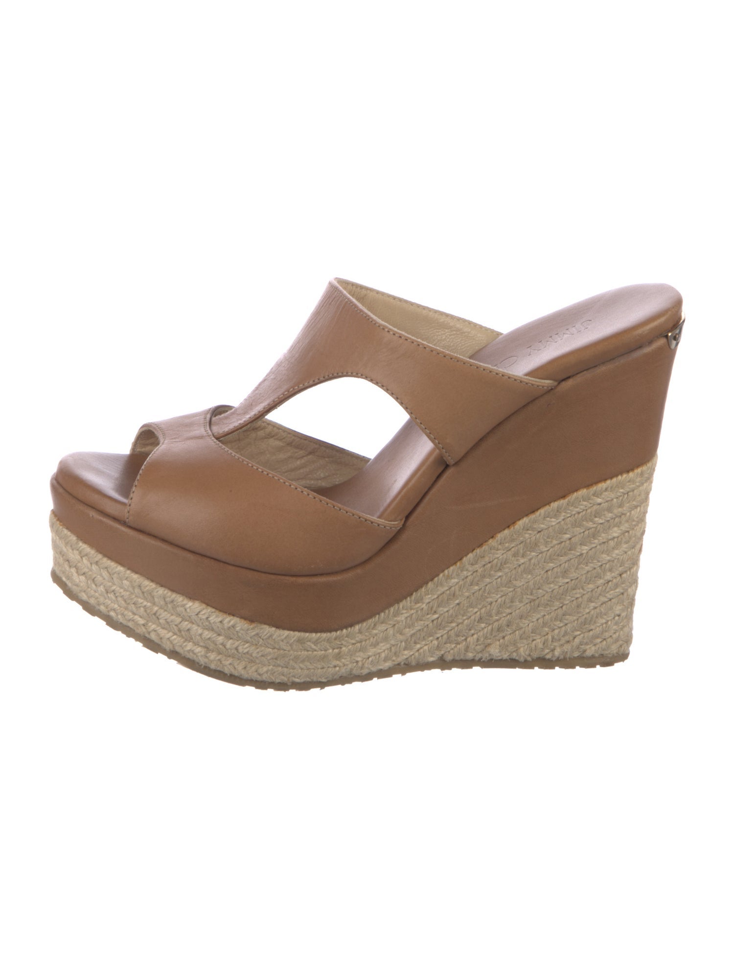 Jimmy Choo Leather Espadrilles