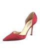 Jimmy Choo Satin D'Orsay Pumps
