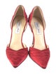 Jimmy Choo Satin D'Orsay Pumps