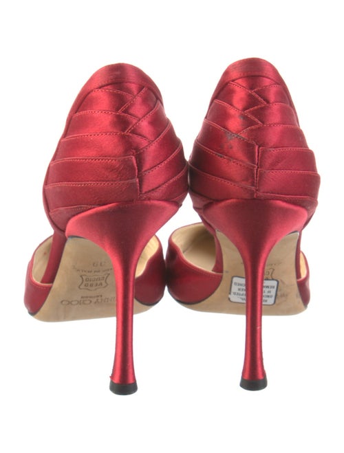 Jimmy Choo Satin D'Orsay Pumps