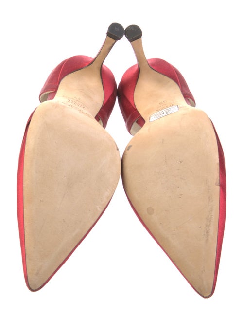 Jimmy Choo Satin D'Orsay Pumps